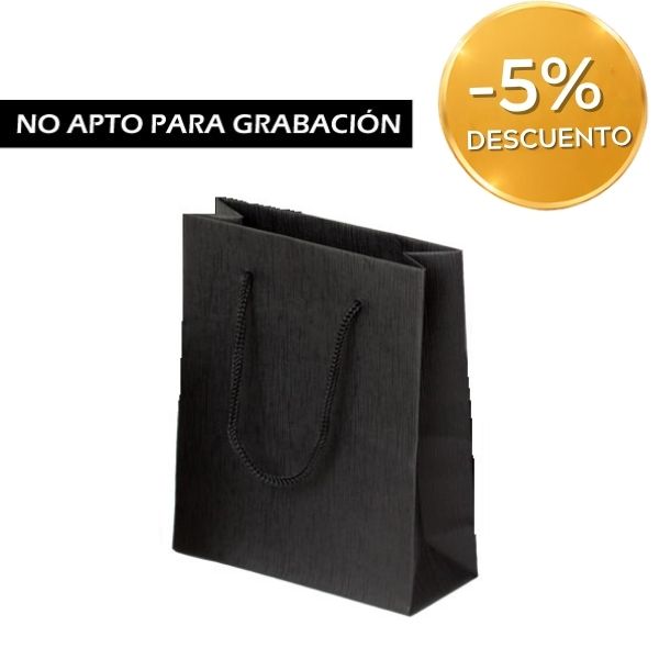 BOLSA PAPEL NEGRA 100X40X120 - 100 UNID