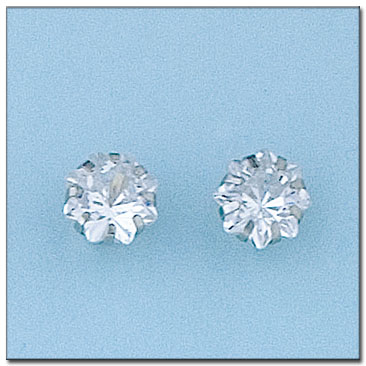 PENDIENTES ORO BLANCO 18KL