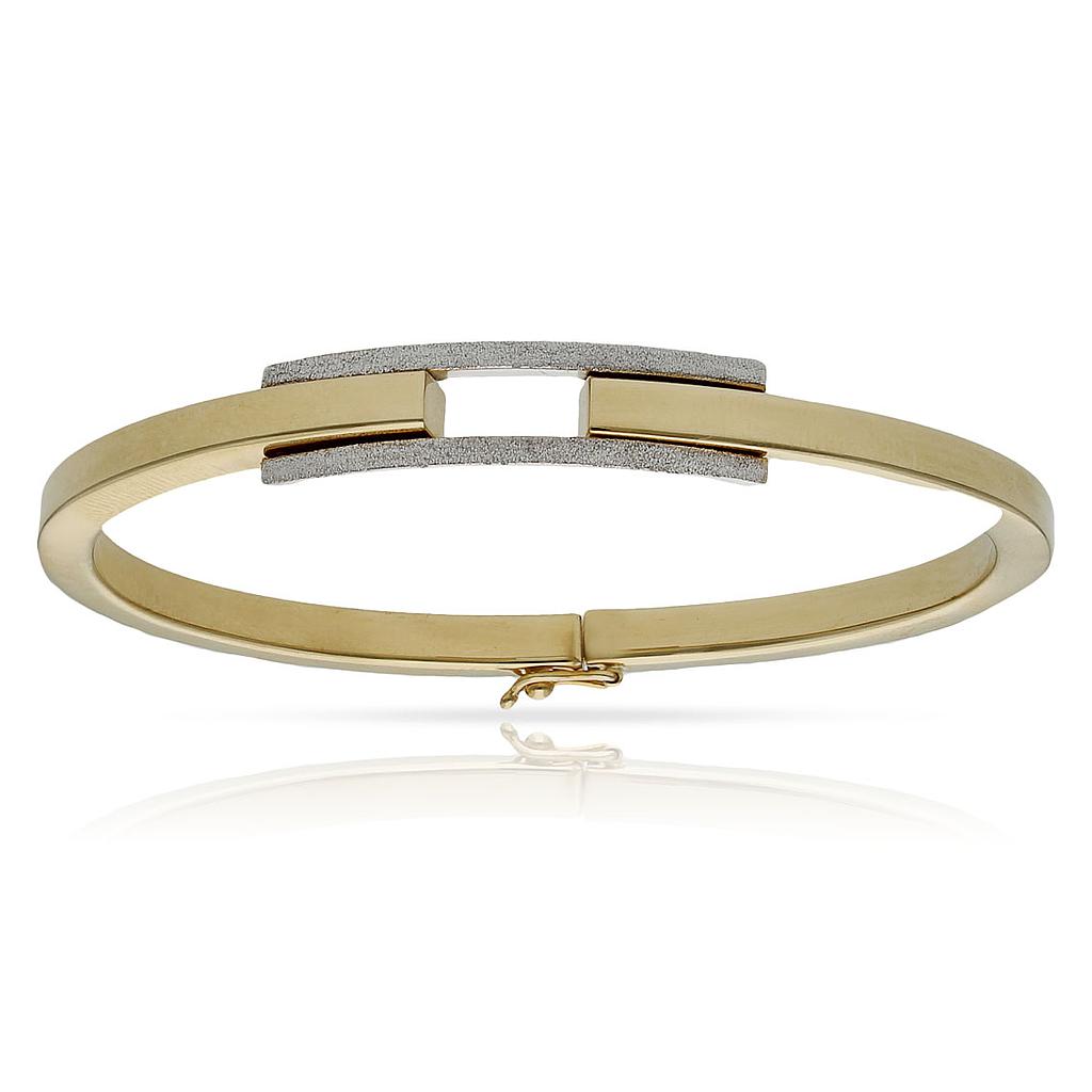 BRAZALETE ORO 18KL BICOLOR
