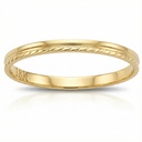 ALIANZA ORO 18KL TALLADA - 1.80MM
