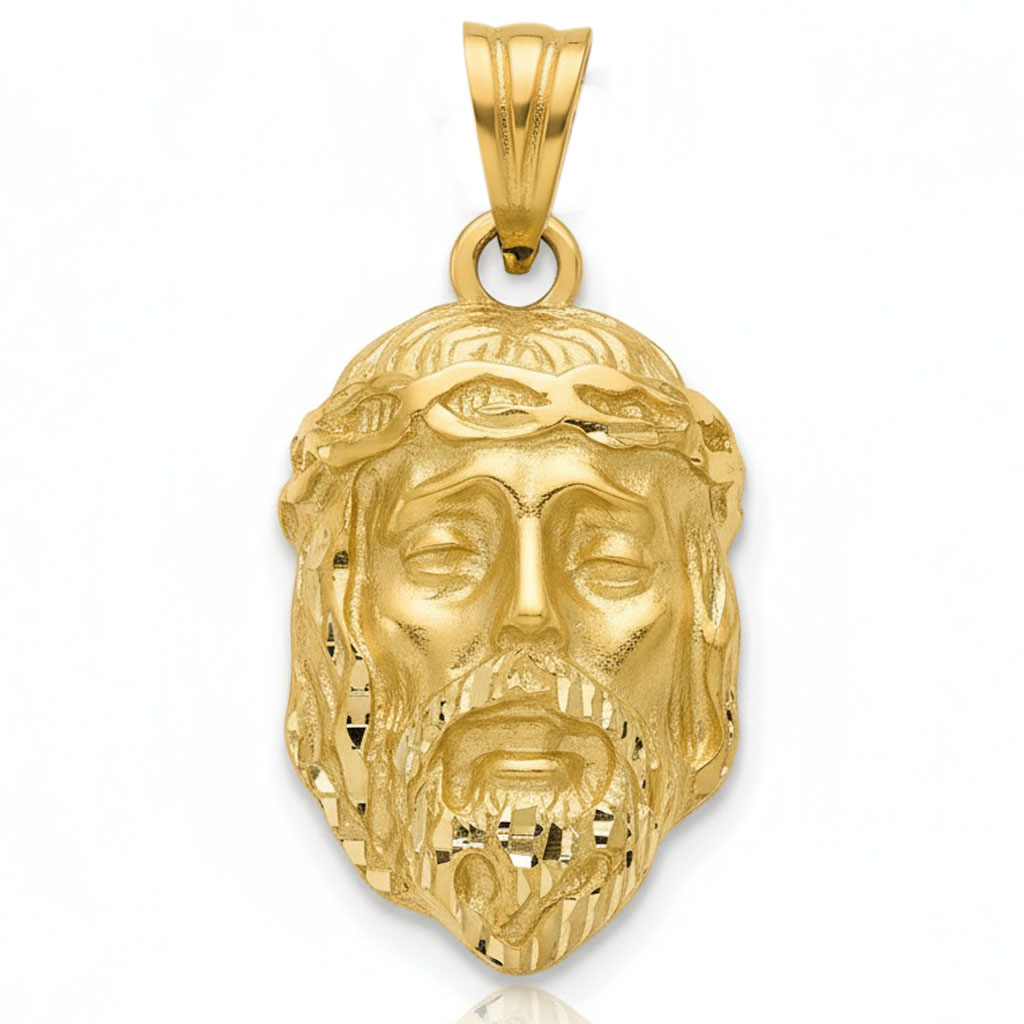 CABEZA ORO 18KL CRISTO - 18X31MM