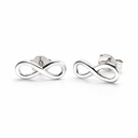 PENDIENTES PLATA 925MM INFINITO - 5x13MM
