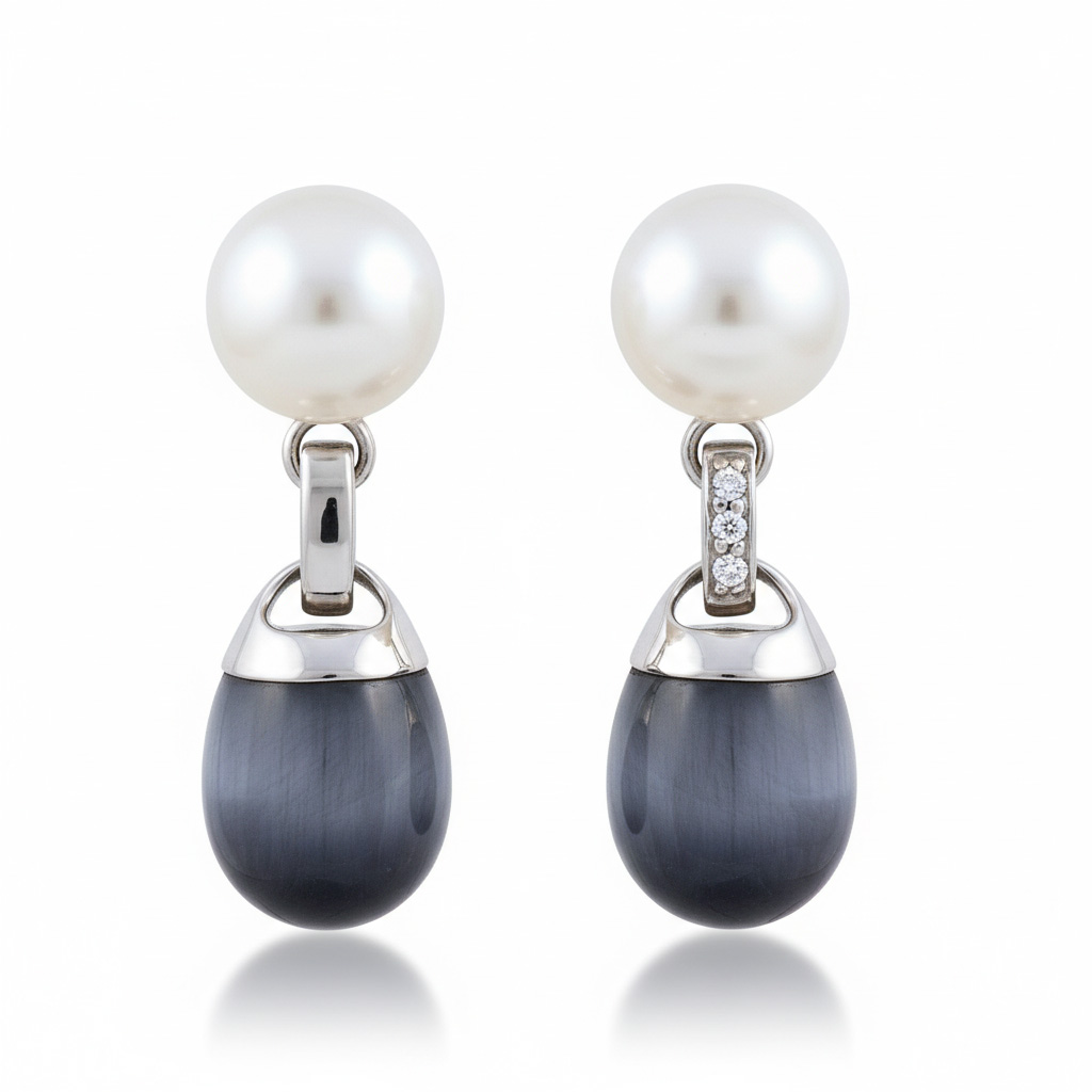 PENDIENTES PLATA 925MM OJO DE AGUILA