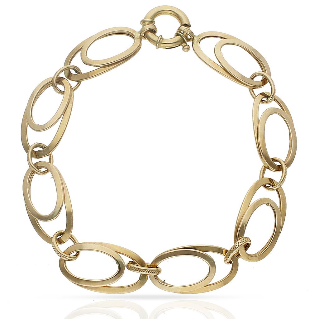 PULSERA  ORO 18KL TROQUELADA