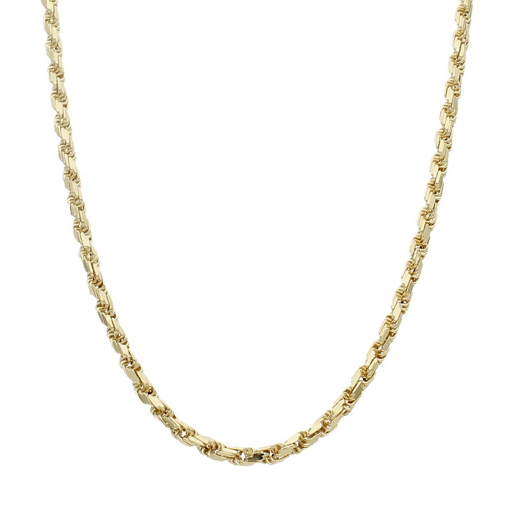 CORDON SALOMONICO TALLADO ORO 18KL - 4MM