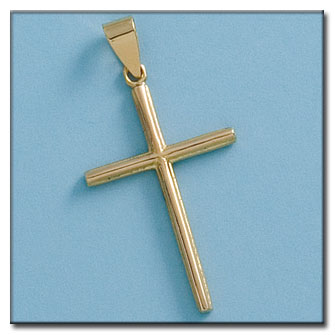 CRUZ EN ORO DE 18KL - 19X31MM