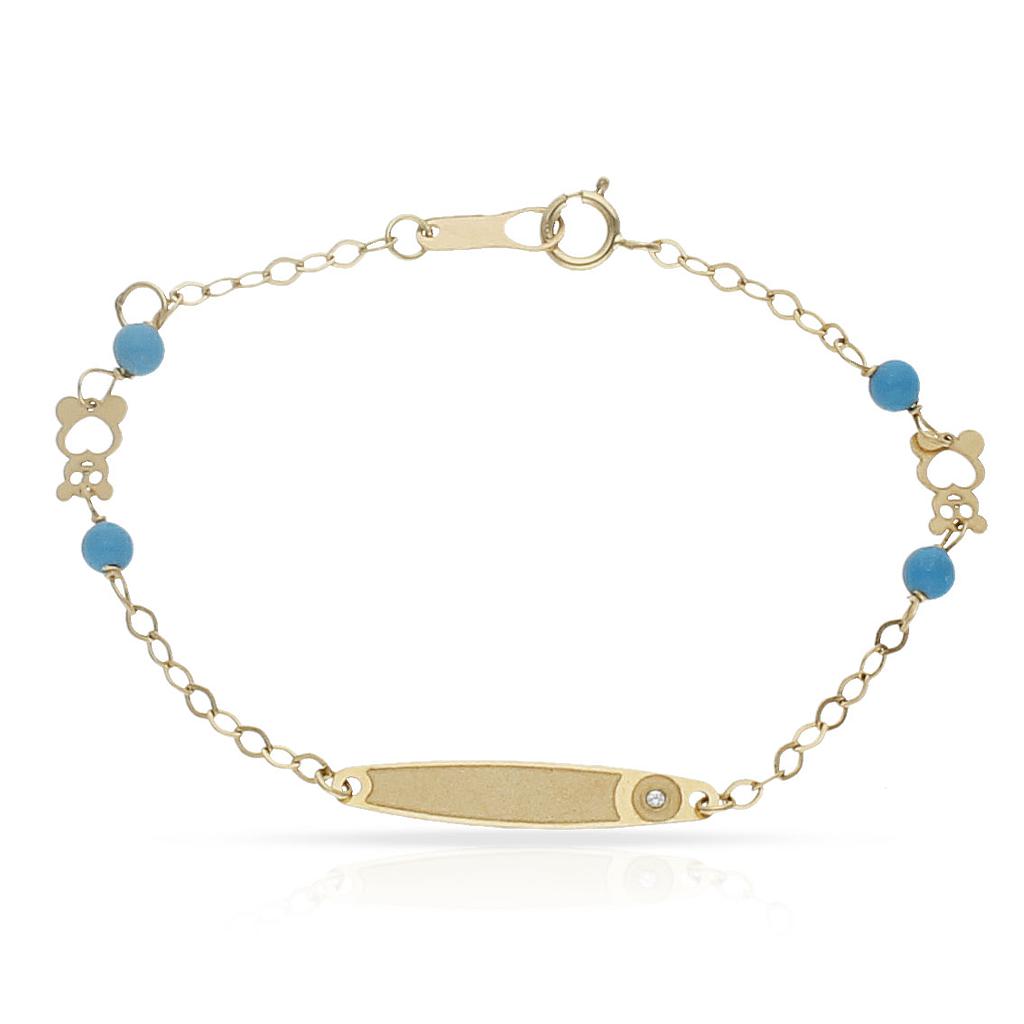 PULSERA ORO 18KL CIRCULO CIRCONITA