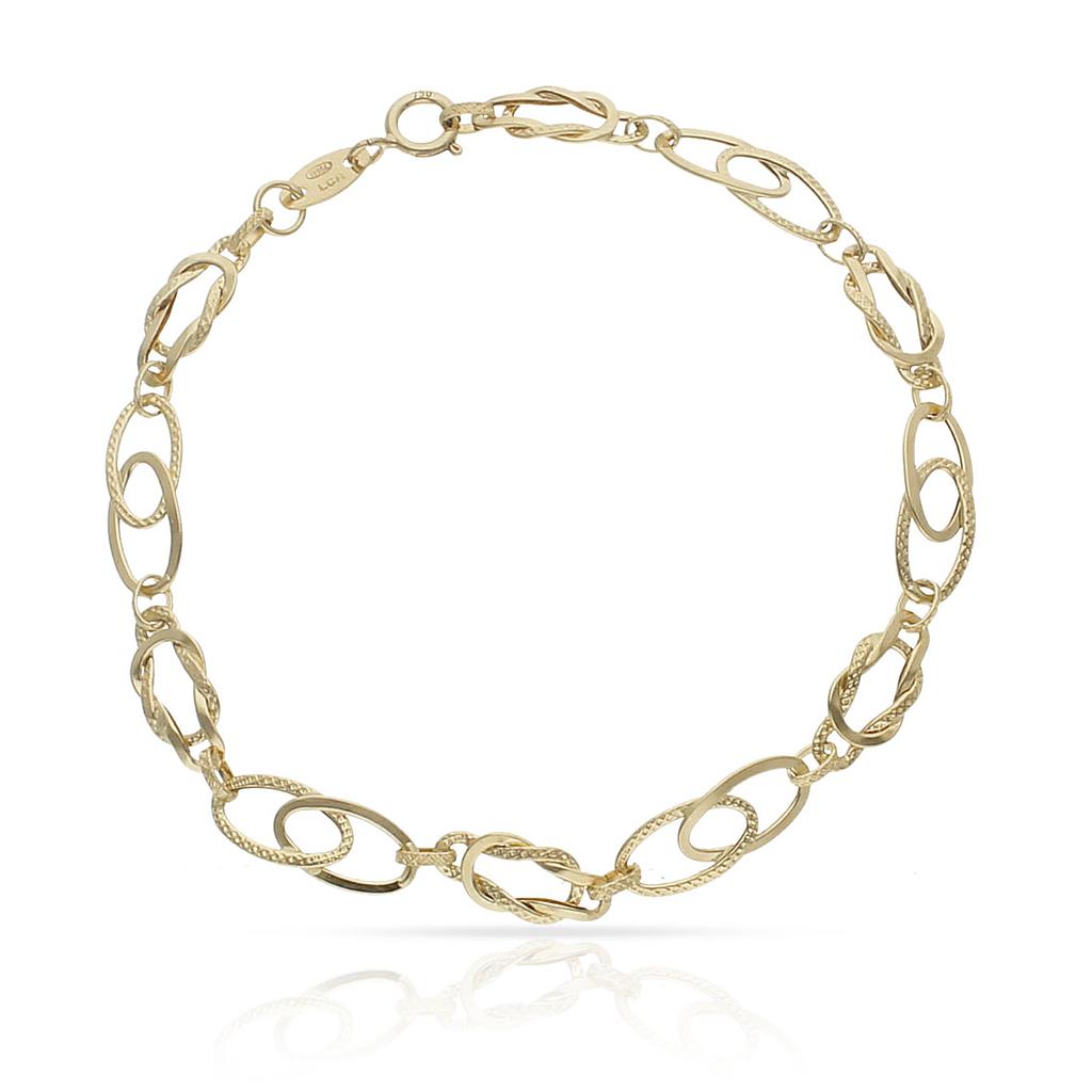 PULSERA ORO 18KL HUECA