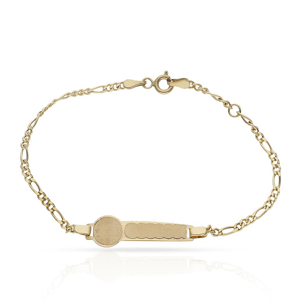 PULSERA ORO 18KL RELOJ 3x1