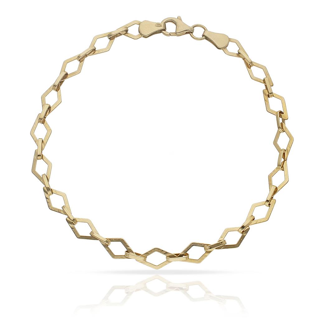 PULSERA ORO 18KL TROQUELADA