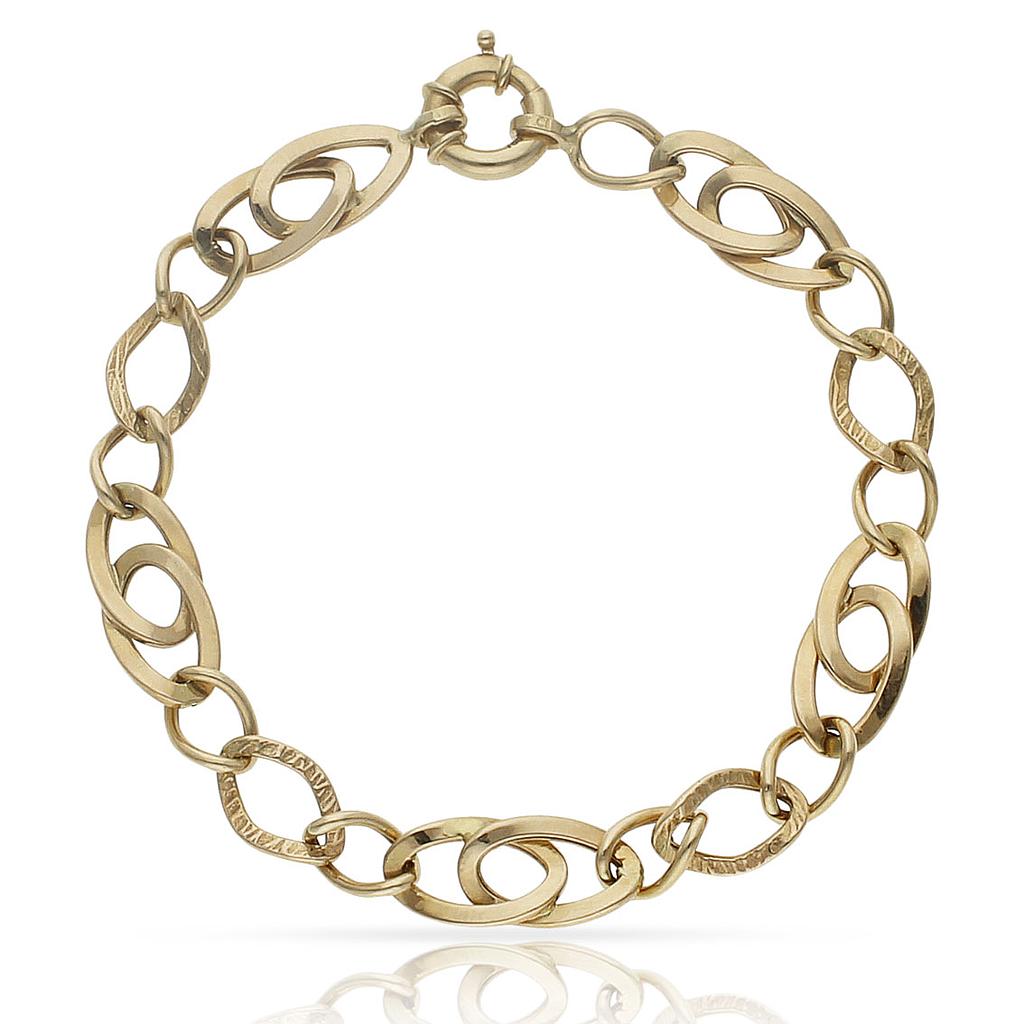 PULSERA ORO 18KL TROQUELADA