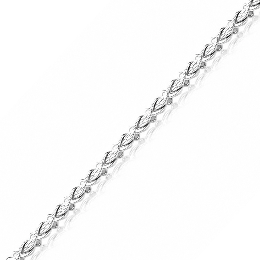 PULSERA ORO BLANCO 18KL