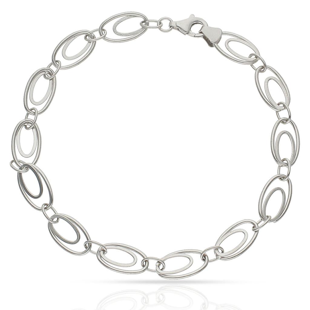 PULSERA ORO BLANCO 18KL