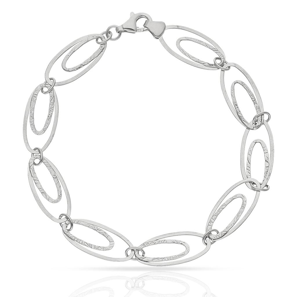 PULSERA ORO BLANCO 18KL