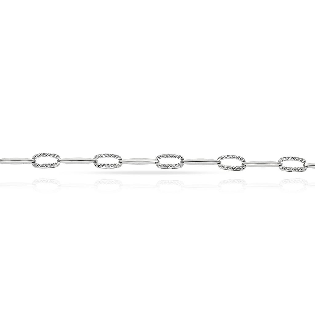 PULSERA ORO BLANCO 18KL