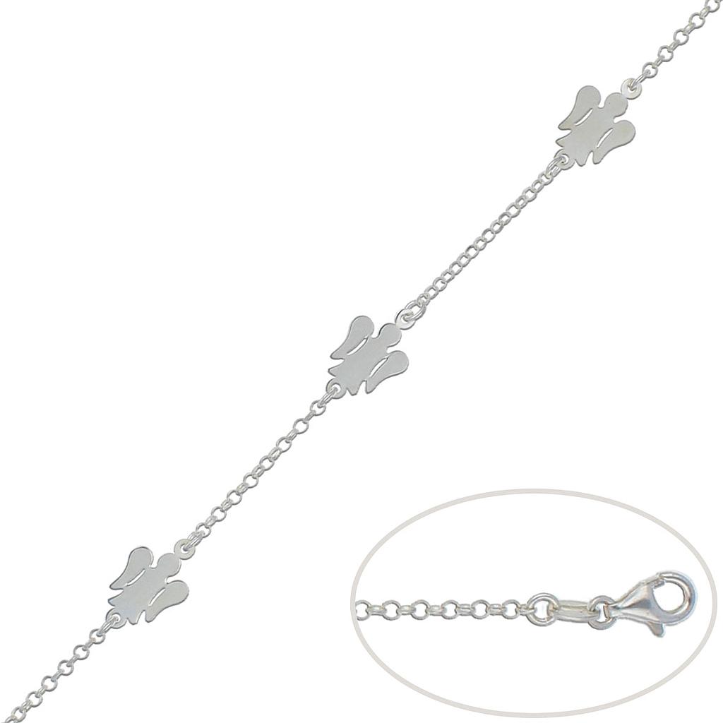 PULSERA PLATA 925MM ANGELES