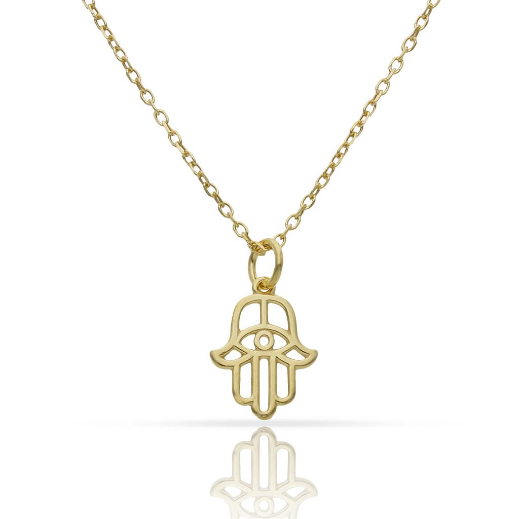 GARGANTILLA CORAZON PLATA CHAPADA ORO (copia)