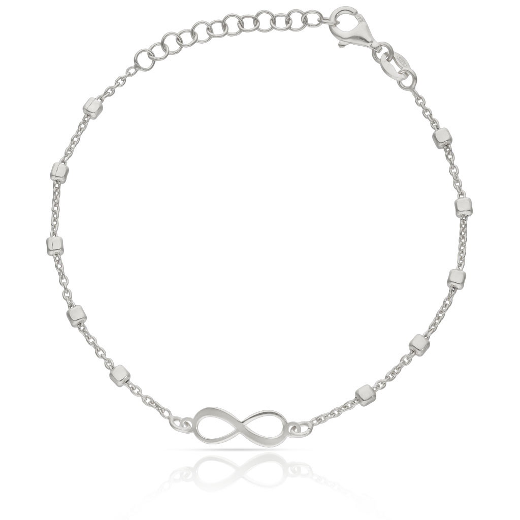 PULSERA PLATA 925MM INFINITO