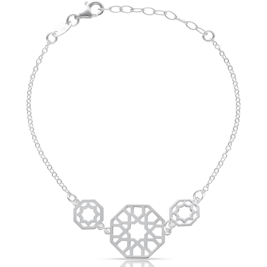 PULSERA PLATA 925MM TARACEA NAZARI