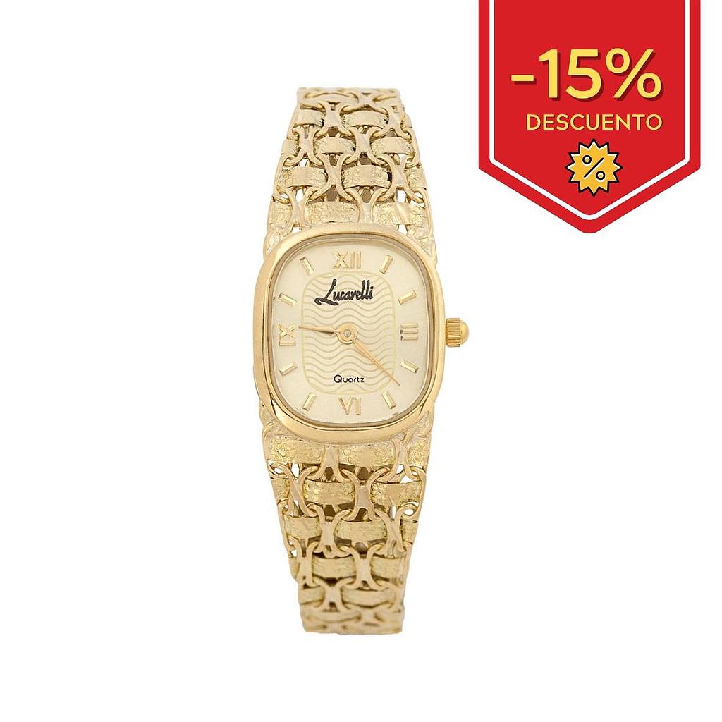 RELOJ ORO 18KL SEÑORA LUCARELLI