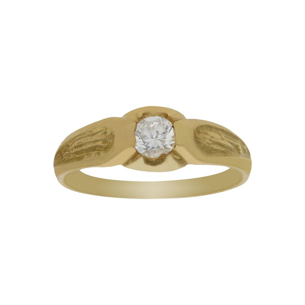 SOLITARIO ORO 18KL BEBE CIRCONITA