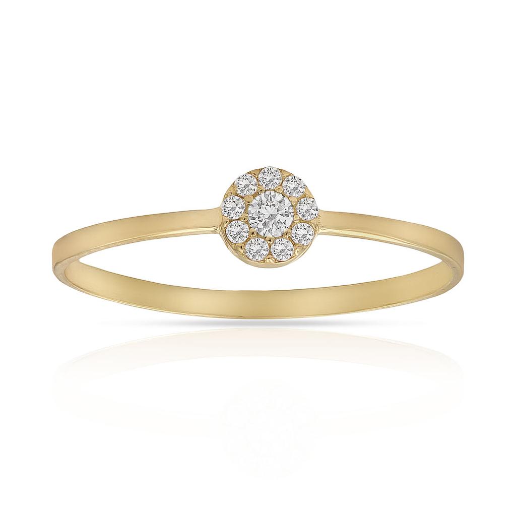 SORTIJA ORO 18KL CIRCONITAS