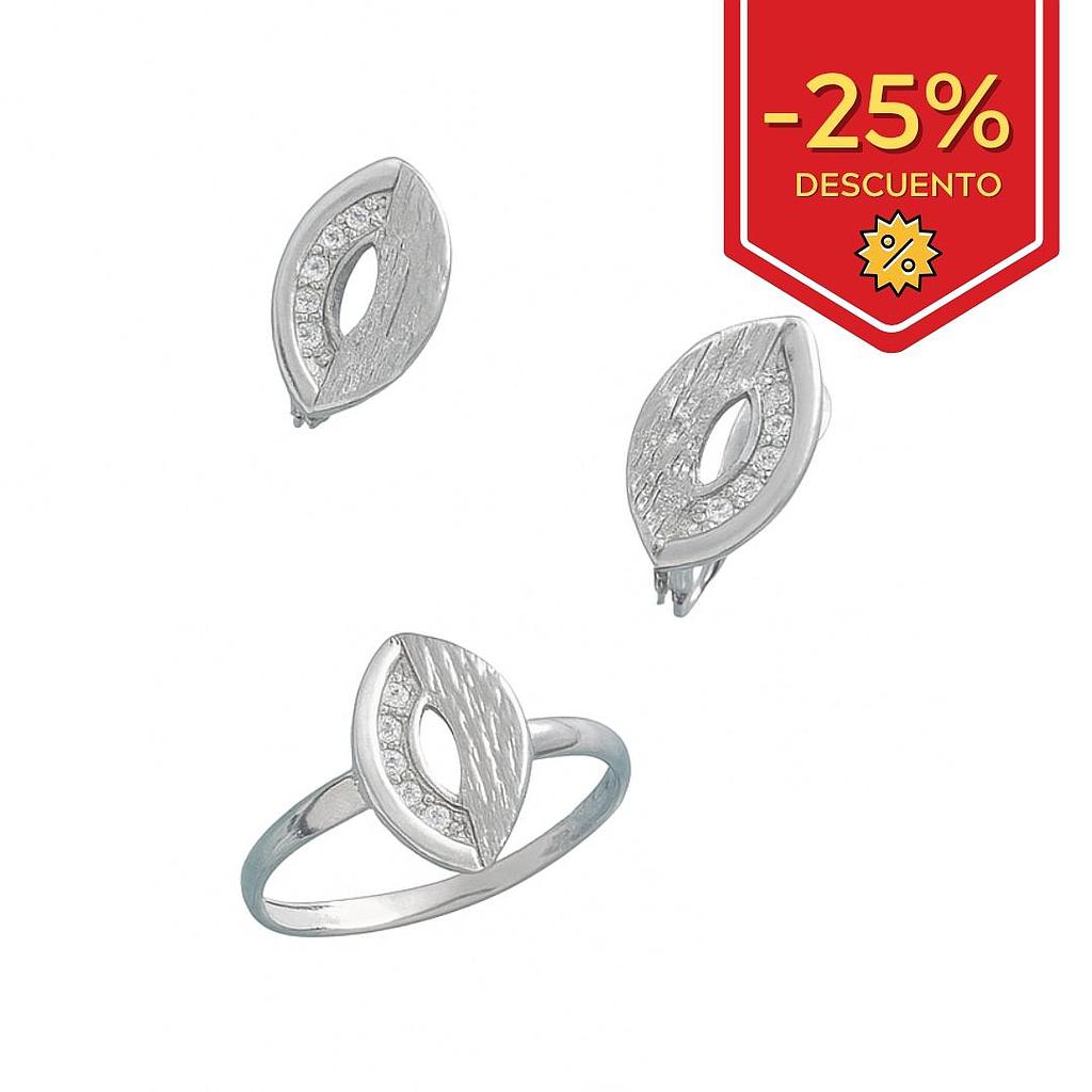 SORTIJA ORO BLANCO 18KL