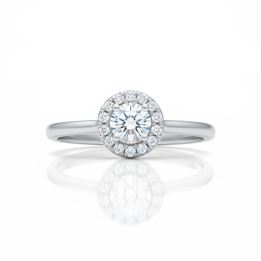 SORTIJA ORO BLANCO 18KL CIRCONITAS