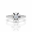 SORTIJA ORO BLANCO 18KL DIAMANTE