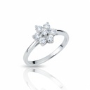 SORTIJA ORO BLANCO 18KL DIAMANTES