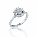 SORTIJA ORO BLANCO 18KL DIAMANTES