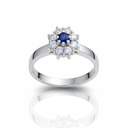 SORTIJA ORO BLANCO 18KL DIAMANTES