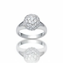 SORTIJA ORO BLANCO 18KL DIAMANTES