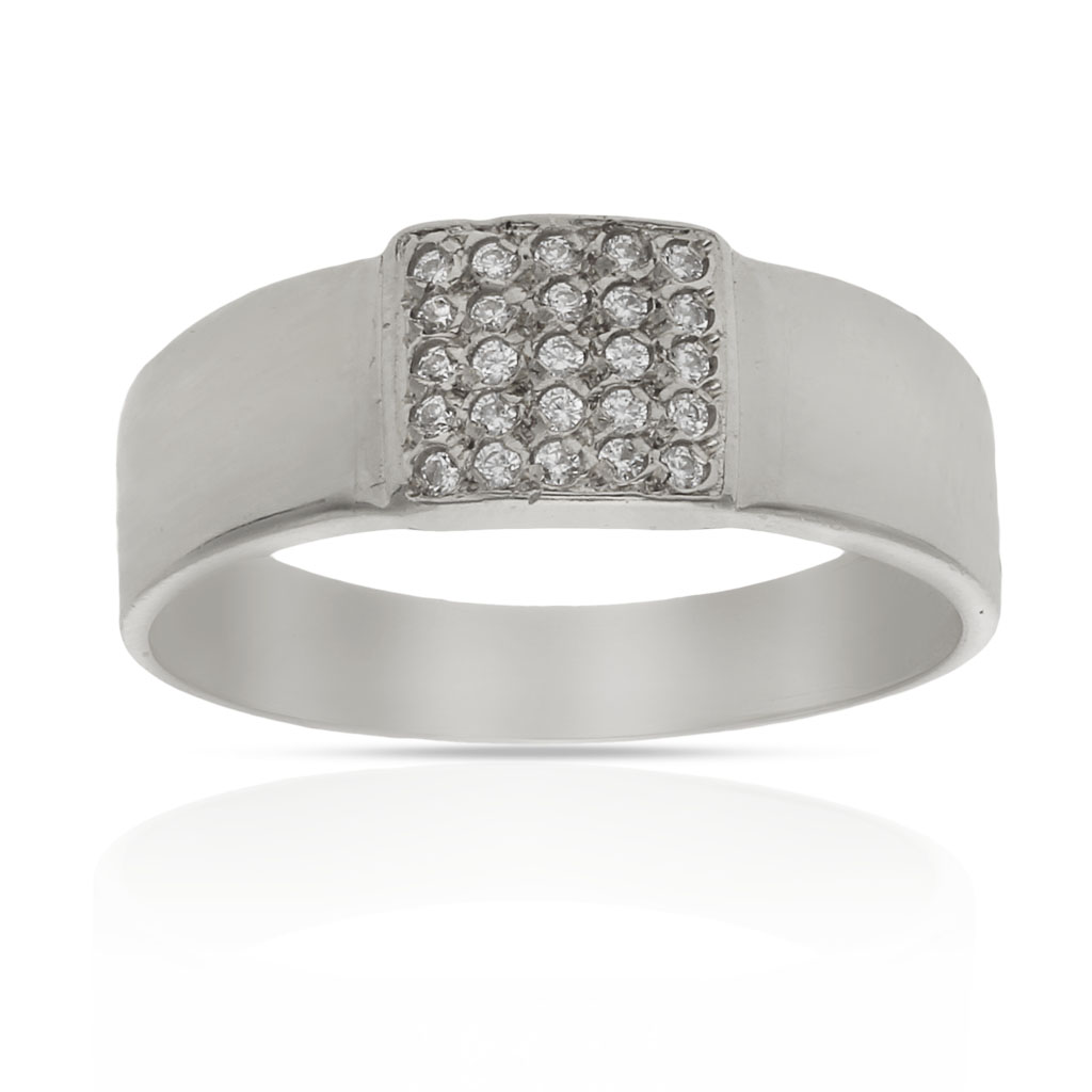 SORTIJA ORO BLANCO 18KL DIAMANTES