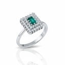 SORTIJA ORO BLANCO 18KL DIAMANTES