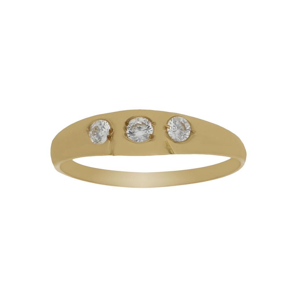 TRESILLO ORO 18KL BEBE CIRCONITAS