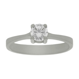 [LCR263B] SORTIJA DIAMANTES ORO BLANCO C2
