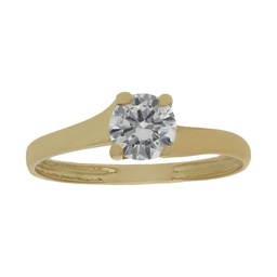 [S756] SORTIJA ORO 18KL CIRCONITA