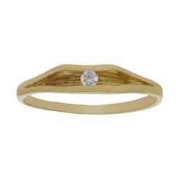 [S903] SORTIJA ORO 18KL CIRCONITA