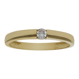 [S1363] SORTIJA ORO 18KL CIRCONITA
