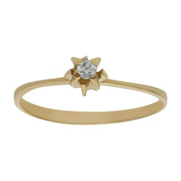 [S888] SORTIJA ORO 18KL CIRCONITA