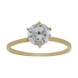 [S487] SORTIJA ORO 18KL CIRCONITA