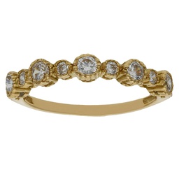 [S314] SORTIJA ORO 18KL CIRCONITAS