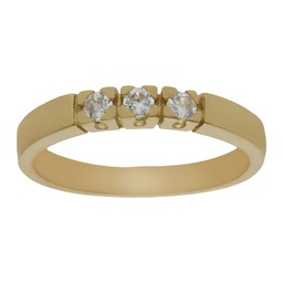 [S148] SORTIJA ORO 18KL CIRCONITAS