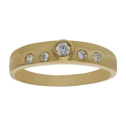 [S316] SORTIJA ORO 18KL CIRCONITAS