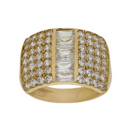 [S96] SORTIJA ORO 18KL CIRCONITAS