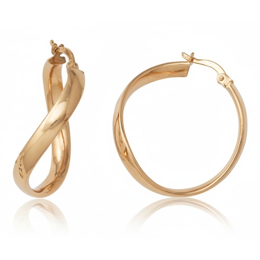 AROS ORO 18KL -  24MM