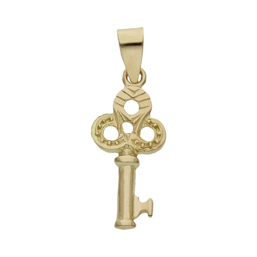 COLGANTE ORO 18KL LLAVE - 8x20MM