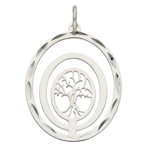 COLGANTE PLATA 925MM ARBOL DE LA VIDA
