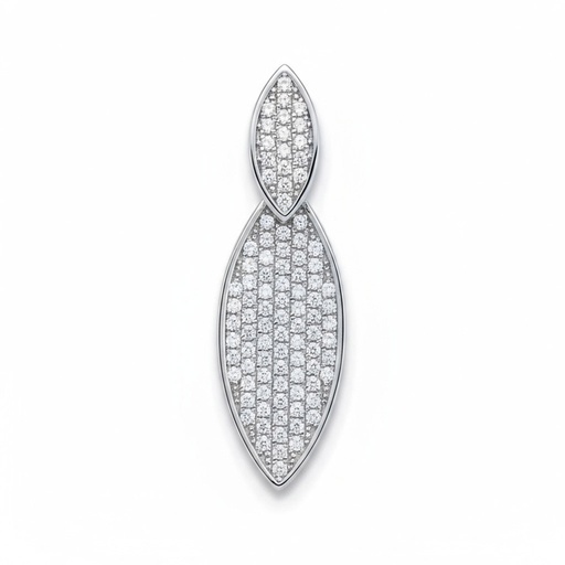 COLGANTE PLATA 925MM CIRCONITAS